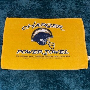 Vintage San Diego Chargers towel